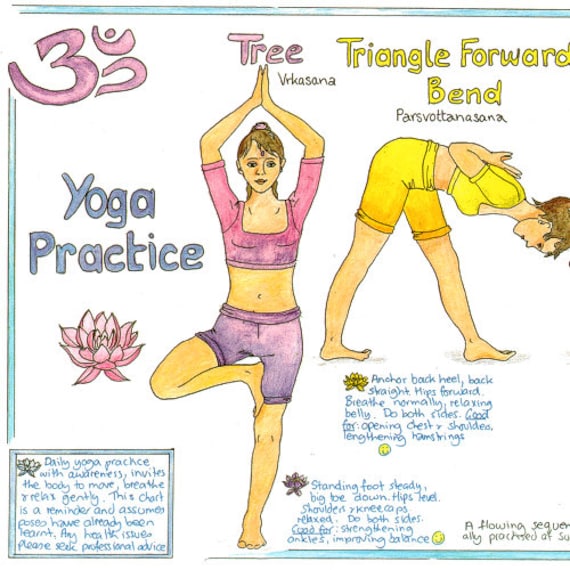 Yoga Chart For Beginners