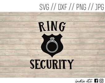 Ring Security Digital Art File (svg, dxf, png, jpeg)