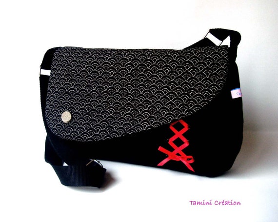 japanese designer bag geometric