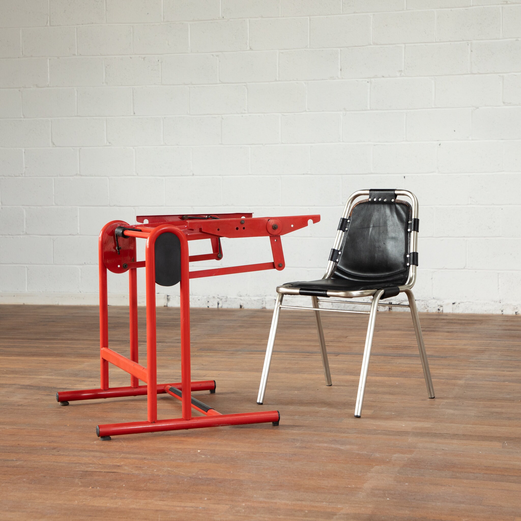 1980s Red Bieffe Architects Drawing Table Drafting Table Etsy UK