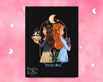 Owens Sisters Practical Magic Print/ Witch print/ 90's Movie print/ 90's Witches print