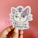 Practical Magic Inspired Victorian House Gouache Painting STICKER ...