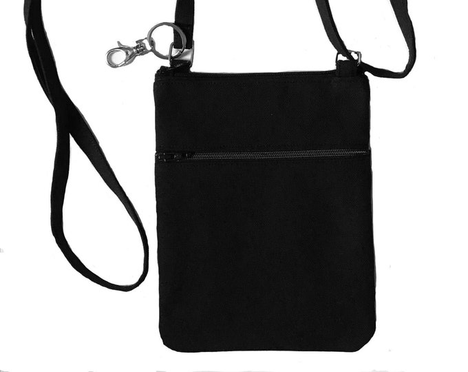Cell Phone Bag Crossbody Bag Cell Phone Purse Crossbody Purse Black