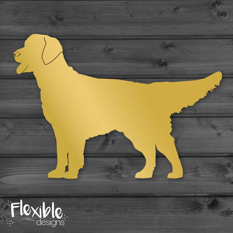 Golden Retriever Iron-On Transfer Puppy Dog Heat Vinyl Transfer