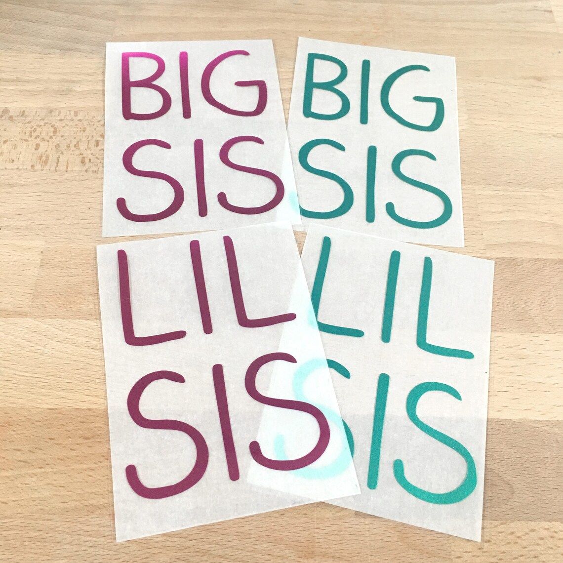 Custom Words IronOn Transfer personalized heat transfer Etsy