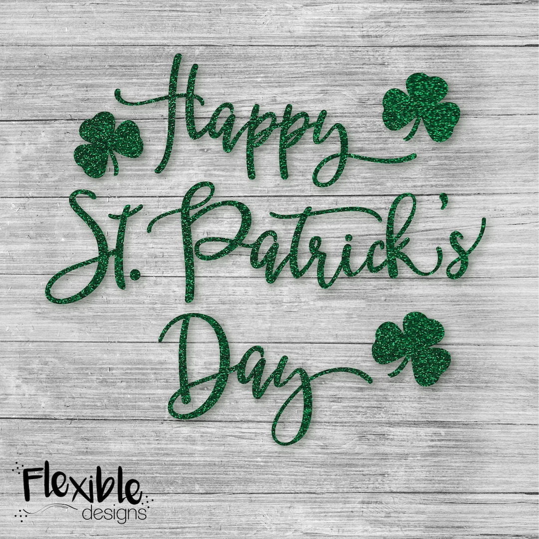 saint patricks day iron ons