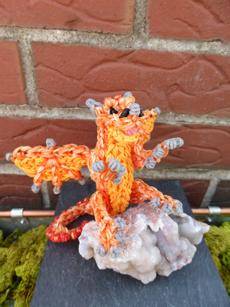 Rainbow Loom Detailed Dragon image 5