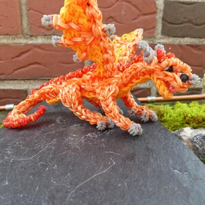 Rainbow Loom Detailed Dragon image 3