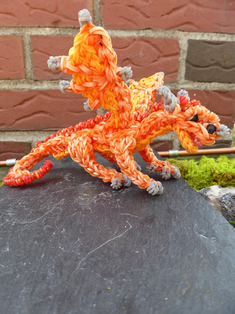 Rainbow Loom Detailed Dragon image 3