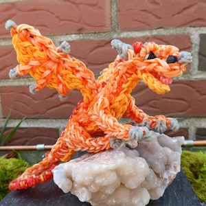 Rainbow Loom Detailed Dragon image 1