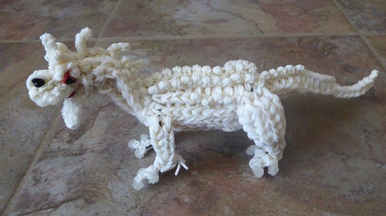 Rainbow Loom Indominus Rex from Jurassic World | Etsy