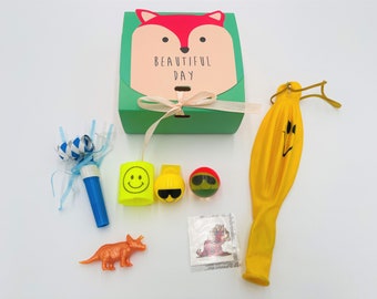 Pre-Made Party Favor Goody Bags, Kids Toys, Set of 8