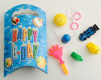 Pre-Made Goody Bags, Toys and Candy, Party Favors, 12 Pack