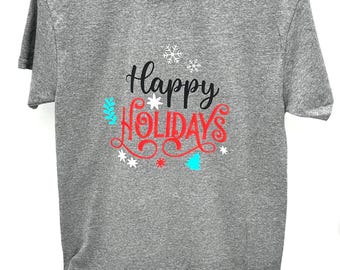 Personalized Family Holiday T-Shirt – Festive Christmas Designs