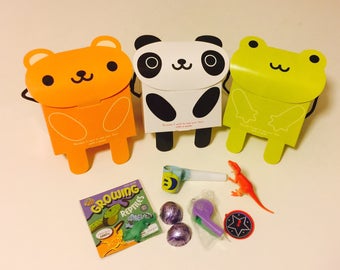 Kids Birthday Goody Bags, Pre-Made Toy Loot Bag, 9-Pack
