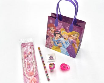 Princess Party Goody Bags, Toys Included, 6-Pack