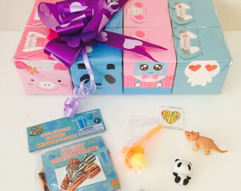Pre Made Goody Bags, Toys Filled, Boys & Girls, 8-Pack