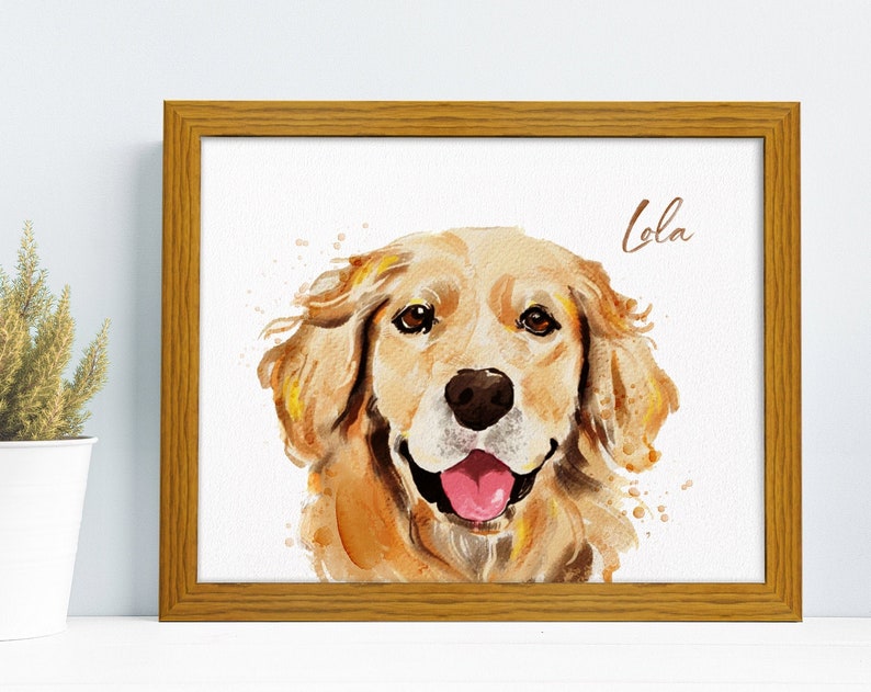 Pet Painting, Pet Portrait, Custom Pet Portrait, Custom Dog Portrait, Custom Watercolor Portrait, Dog Art, Dog Watercolor, Dog Painting