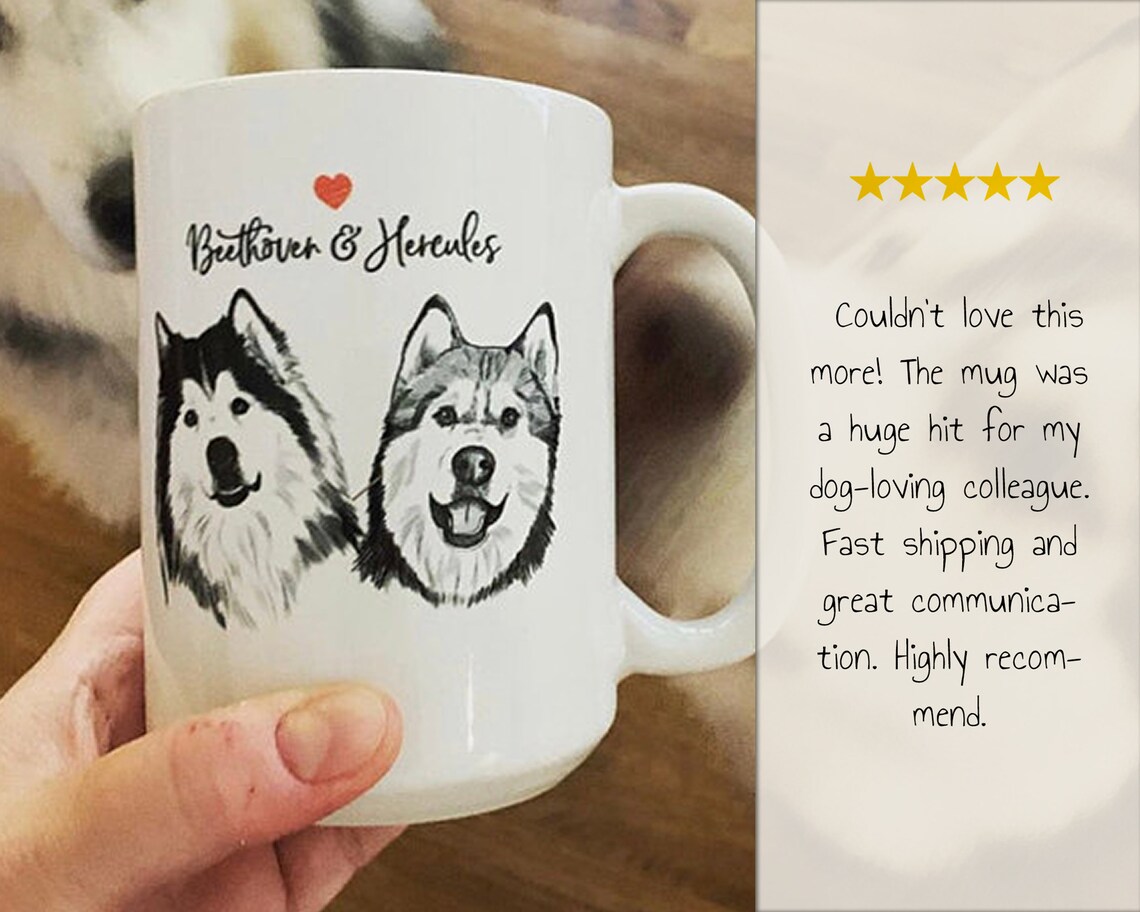 Personalized Dog Mug Custom Dog Mug Dog Owner Gift Gift for | Etsy