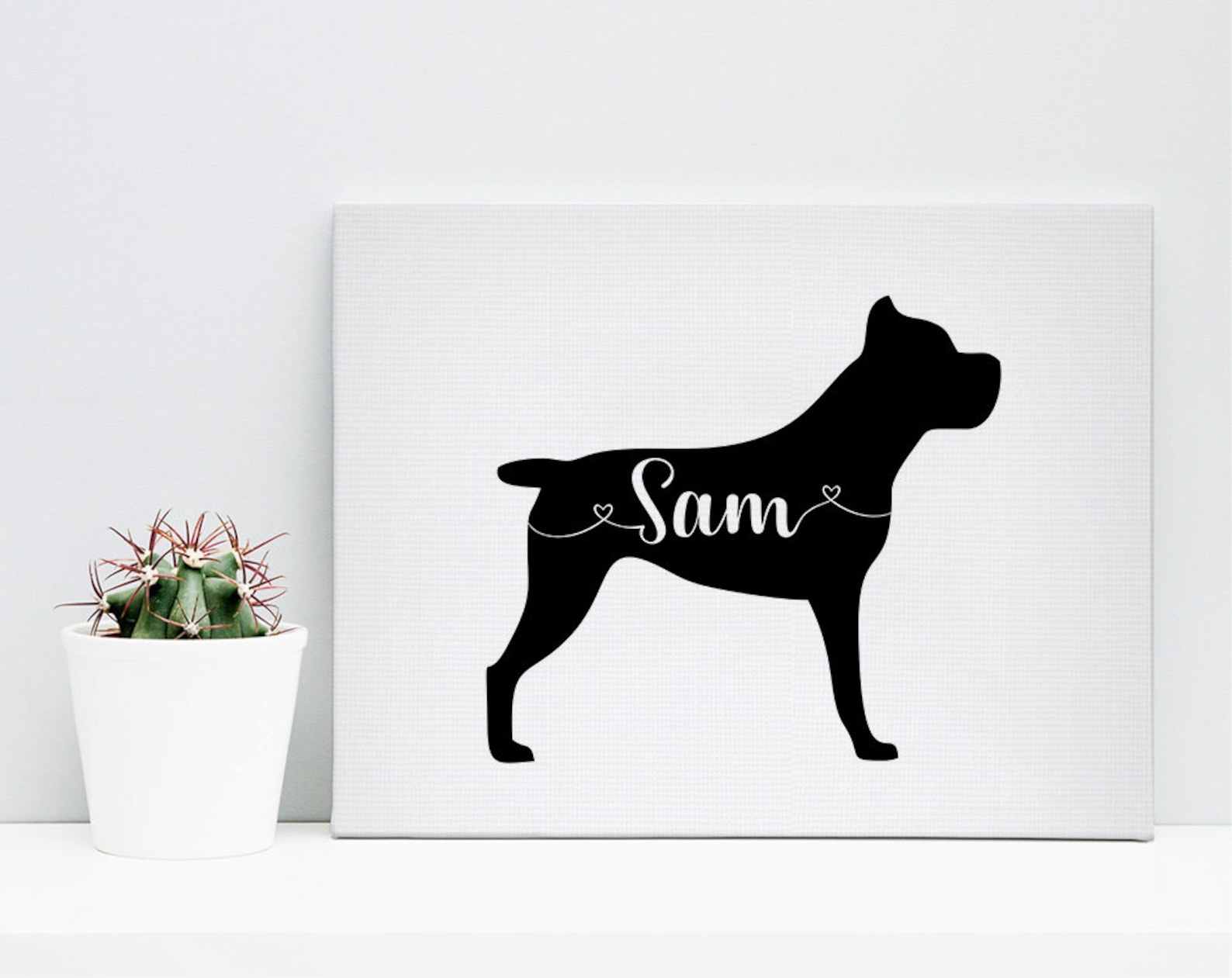 Cane Corso Art Print Custom Cane Corso Gift Cane Corso Etsy