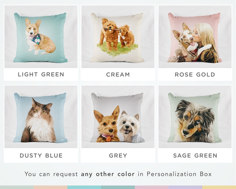 Custom Pet Pillow Dog Pillow Cat Pillow Pet Cushion Gift Etsy UK
