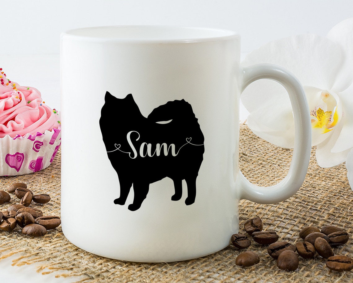 Custom American Eskimo Mug Personalized American Eskimo Owner Etsy