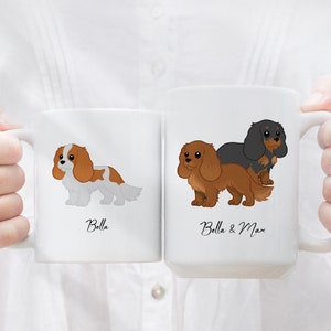 Cavalier King Charles Spaniel Mug, king charles mug, Cavalier Gifts, King Charles Spaniel, Cavalier Mom, cavalier dog memorial, Cavalier Mug