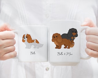 Cavalier King Charles Spaniel Mug, king charles mug, Cavalier Gifts, King Charles Spaniel, Cavalier Mom, cavalier dog memorial, Cavalier Mug