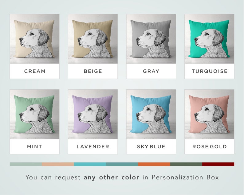 Pet Pillow Personalized Pet Pillow Custom Pet Pillow - Etsy