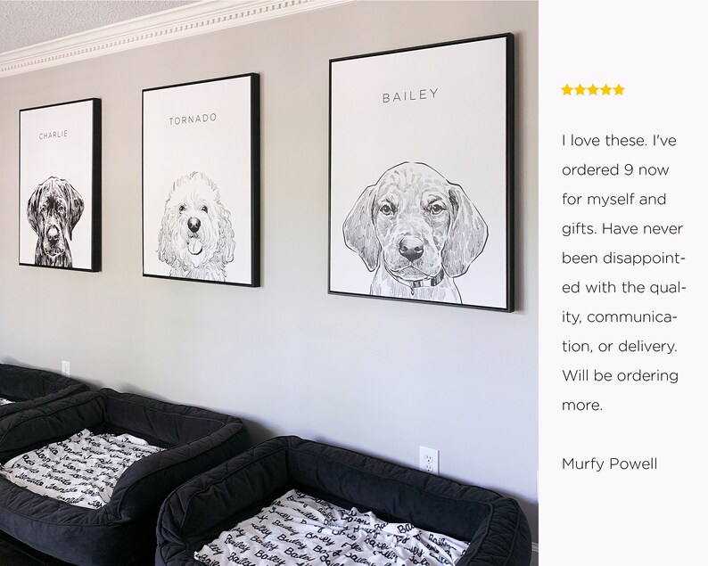 Custom Pet Canvas Pet Portrait Canvas Cat Canvas Pet Etsy