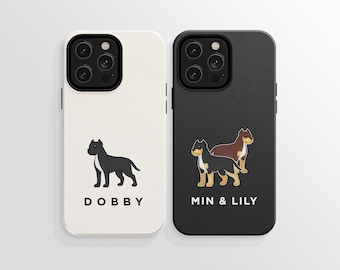 Personalized American Pit Bull Terrier Phone Case, Custom Pit Bull Terrier Phone Case, Pitbull Lover, Pitbull Owner Gifts, Pitbull Gifts