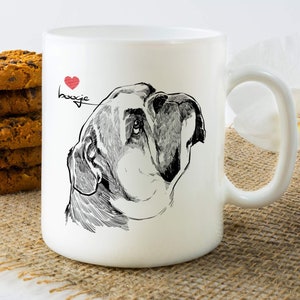 Pet Memorial Gifts, Pet Loss Gift, Pet Sympathy Gifts, Dog Memorials, Dog Memorial Gift, Dog Memorial, Pet Loss Coffee Mug, Pet Portrait Mug image 9