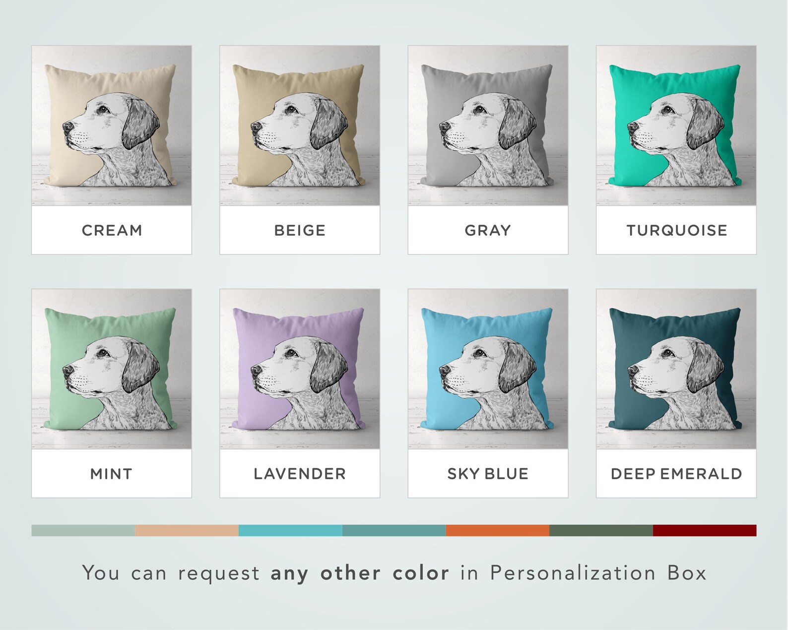 Custom Dog Pillow Personalized Dog Pillow Custom Pet Pillow Etsy