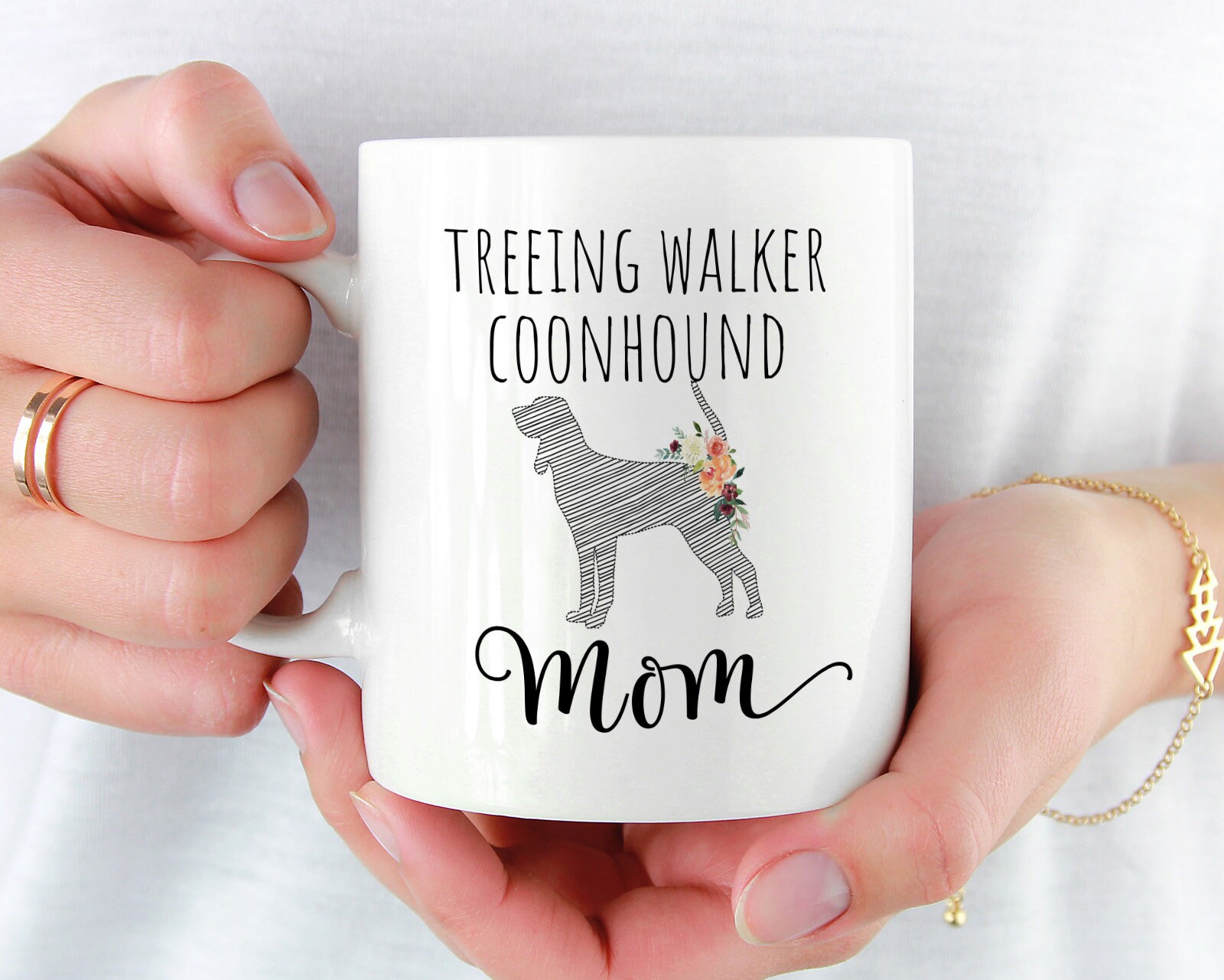 Personalized Treeing Walker Coonhound Mom Mommy Mug Walker Dog Owner Women Gift Personalized Treeing Walker Coonhound Mom Mommy Mug Walker Dog Owner Women Gift