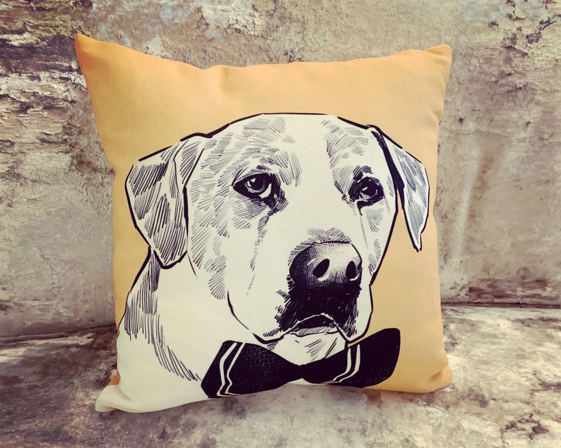 Custom Dog Pillow Personalized Dog Pillow Custom Pet Pillow Etsy