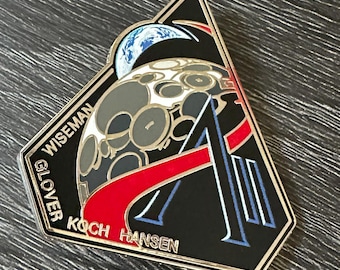 NASA アルテミス II ミッション パッチ ハード エナメル ピン