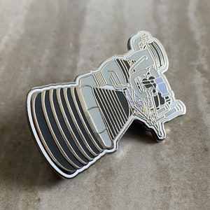 F-1 Engine (Saturn V 1st Stage) Hard Enamel Pin