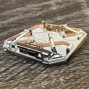 Octagrabber Enamel Pin