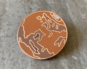 Mars Hard Enamel Pin