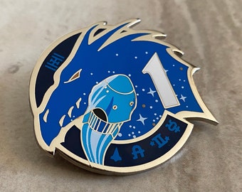 Épinglette NASA Crew-1 Mission Patch en émail dur
