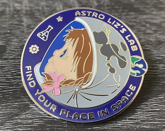 Laboratoire d’Astro Liz; Trouvez votre épinglette Dans l’espace