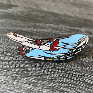 Cosmic Girl with Launcher One rocket Enamel Pin