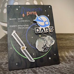 DART Mission Pin Collection