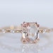 see more listings in the Peach Sapphire Rings section