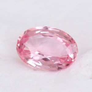 Natural Padparadscha Sapphire Oval 0.93 cart|Engagement Ring, 7.1*5.1mm Ceylon Loose Padparadscha Sapphire