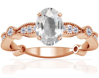 white sapphire solitaire ring white sapphire solitaire ring