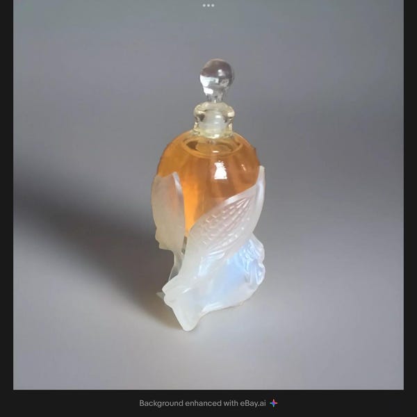 Frasco de perfume en miniatura Lalique “LES ELFES” Edición limitada 2002