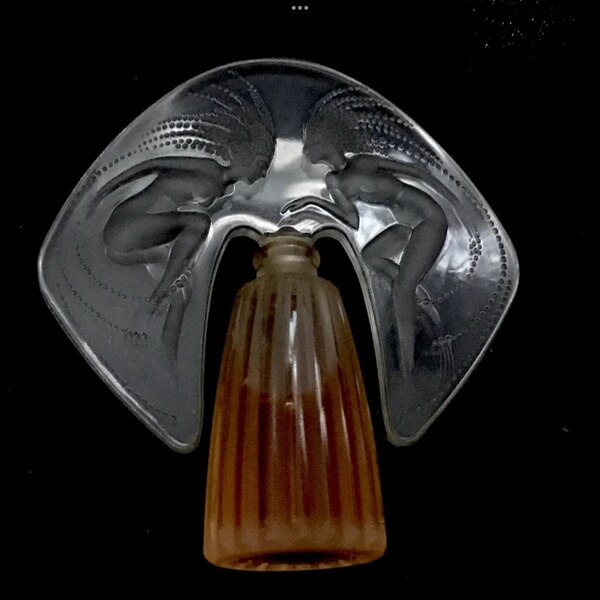 Lalique miniature perfume bottle       Limited Edition  1998  “ONDINES”