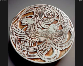 Lalique Art Deco Powder Box
