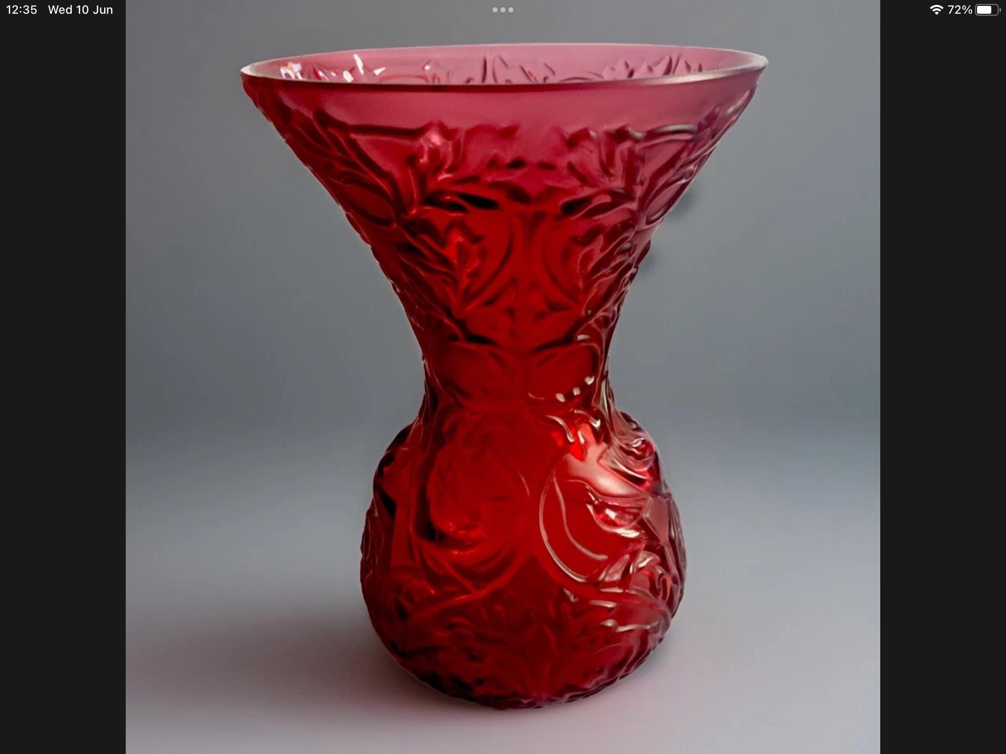 Original Lalique Vases - Etsy